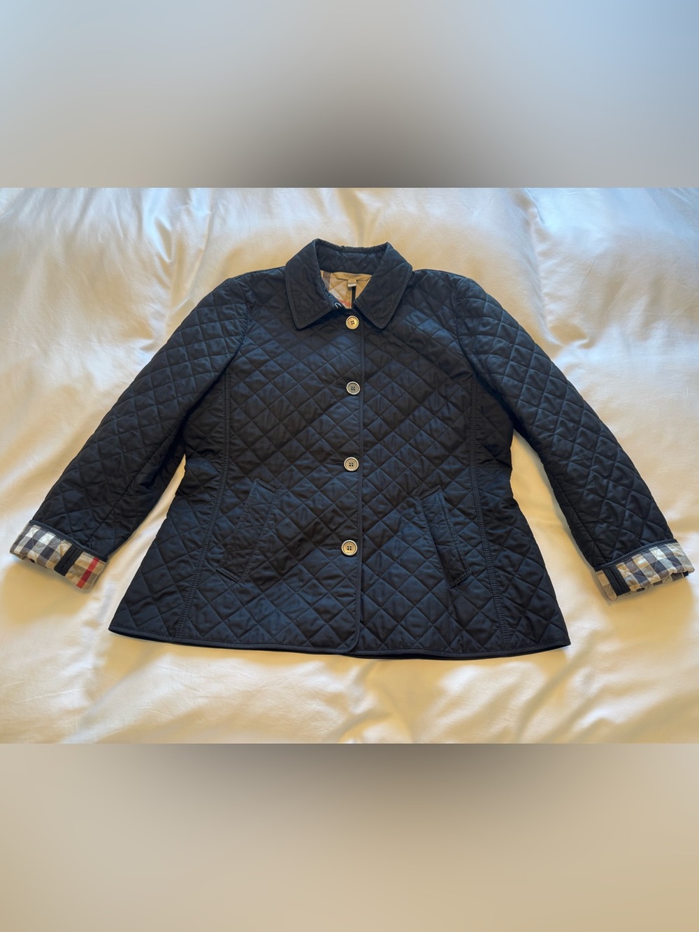 Burberry Quilted Utility Jacket - Black
